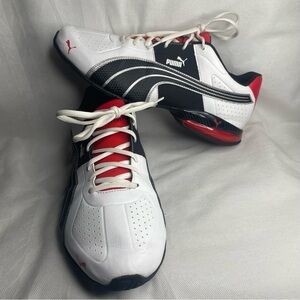 PUMA Cell Surin 2 Premium Sneakers Mens Size US 12 Shoes White Flame Scarlet Red